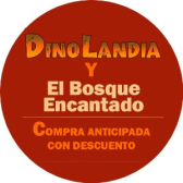 Logo Dinolandia y Bosque Encantado